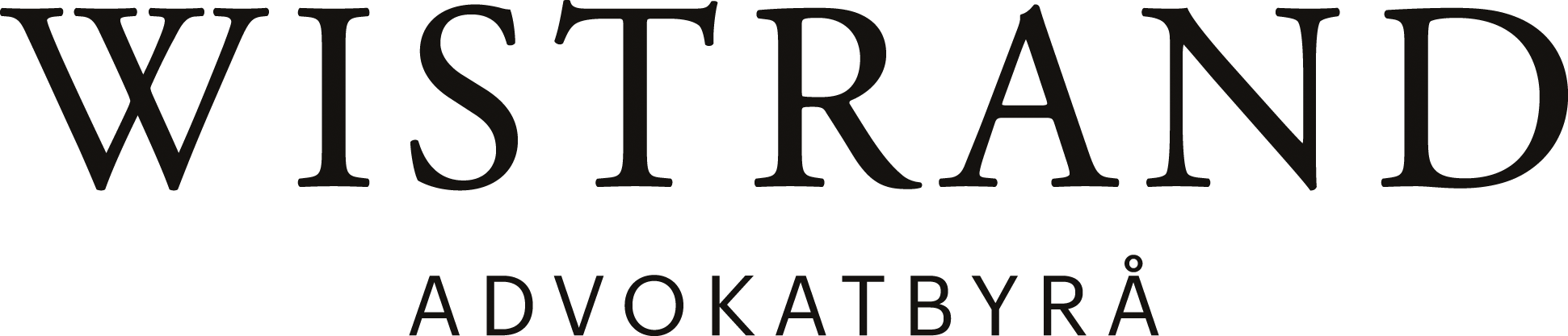 Logotype Wistrand Advokatbyrå